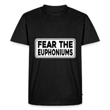 Fear The Euphoniums 7 - Men's Premium Organic T-Shirt - black - Front - Nico (187cm)