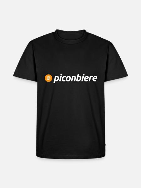 Picon beer - Men's Premium Organic T-Shirt - black