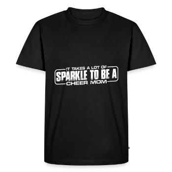 Il faut beaucoup d’éclat pour être une maman de joie 4 - T-shirt Premium bio Homme - noir - Devant - Nico (187cm)