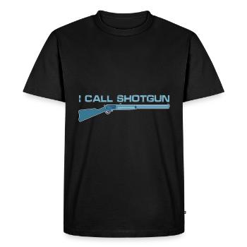 J’appelle Shotgun 12 - T-shirt Premium bio Homme - noir - Devant - Nico (187cm)