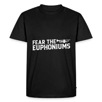 Fear The Euphoniums 5 - Men's Premium Organic T-Shirt - black - Front - Nico (187cm)