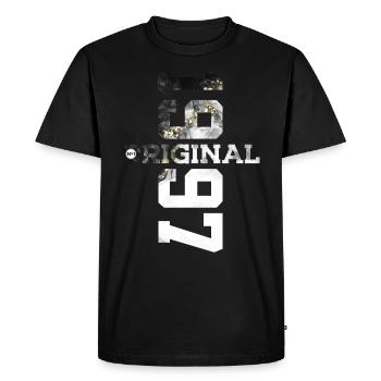 ORIGINAL 29E ANNIVERSAIRE COOL 1997 - T-shirt Premium bio Homme - noir - Devant - Nico (187cm)