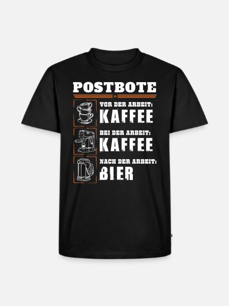 Mon quotidien de facteur - T-shirt Premium bio Homme - noir