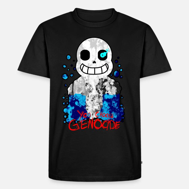 Sie wählen Genocide - Männer Premium Bio T-Shirt - Schwarz
