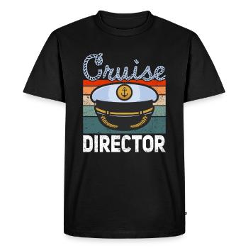 Kreuzfahrt Kreuzfahrtdirektor Directeur de croisière - T-shirt Premium bio Homme - noir - Devant - Nico (187cm)