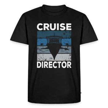 Kreuzfahrt Kreuzfahrtdirektor Directeur de croisière - T-shirt Premium bio Homme - noir - Devant - Nico (187cm)