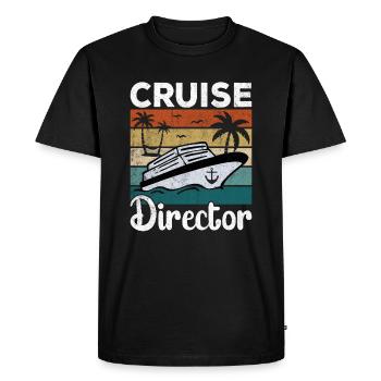 Kreuzfahrt Kreuzfahrtdirektor Directeur de croisière - T-shirt Premium bio Homme - noir - Devant - Nico (187cm)