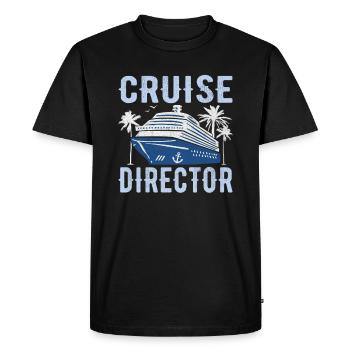 Kreuzfahrt Kreuzfahrtdirektor Directeur de croisière - T-shirt Premium bio Homme - noir - Devant - Nico (187cm)
