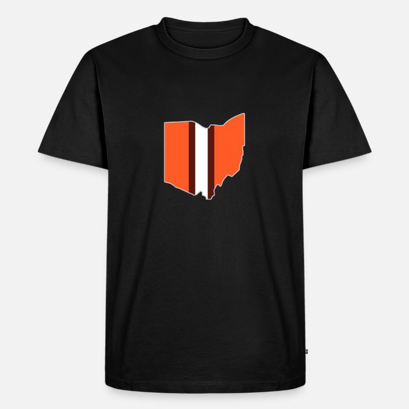 blockedTitle - Männer Premium Bio T-Shirt - Schwarz