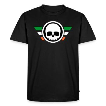 Fenain Army - Men's Premium Organic T-Shirt - black - Front - Nico (187cm)