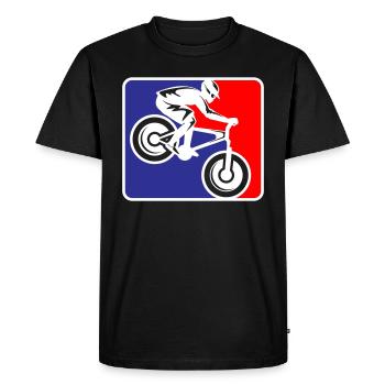 Mountain Bike Downhill Bike | Colors can be changed - Men's Premium Organic T-Shirt - black - Front - Nico (187cm)