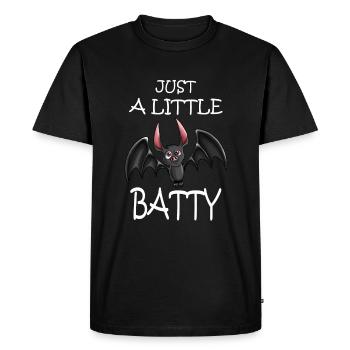 Kids Bat Bats Costume Halloween - Men's Premium Organic T-Shirt - black - Front - Nico (187cm)