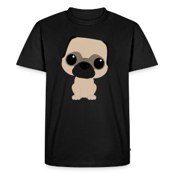 Carlin Carlin. carlin - T-shirt Premium bio Homme - noir - Devant - Nico (187cm)