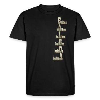 Swing Dance Dancewear I Tee shirt d'entraînement Balboa - T-shirt Premium bio Homme - noir - Devant - Nico (187cm)