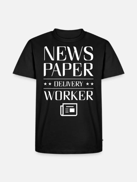 Publications périodiques Profession - T-shirt Premium bio Homme - noir