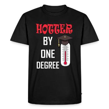Graduate graduation school student graduation gift - Men's Premium Organic T-Shirt - black - Front - Nico (187cm)