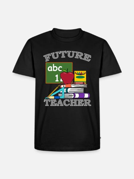 Enseignant enseignant éducateur école d'enseignement - T-shirt Premium bio Homme - noir