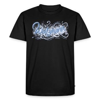 Watzmann - Men's Premium Organic T-Shirt - black - Front - Nico (187cm)