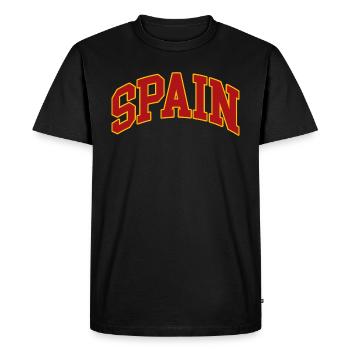 Espagne Espagne - T-shirt Premium bio Homme - noir - Devant - Nico (187cm)
