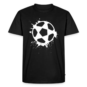 Football Players Footballers Football - Men's Premium Organic T-Shirt - black - Front - Nico (187cm)