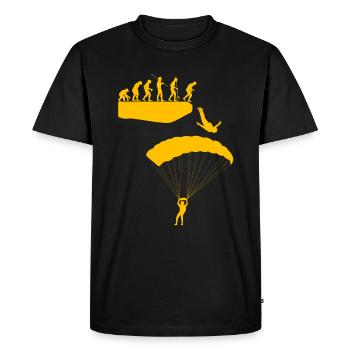 Evolution Parapente parapente - T-shirt Premium bio Homme - noir - Devant - Nico (187cm)