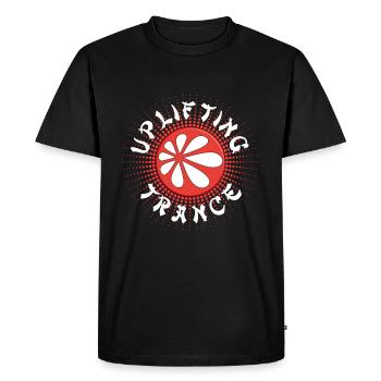 Uplifting Trance japan Style - Music - Men's Premium Organic T-Shirt - black - Front - Nico (187cm)
