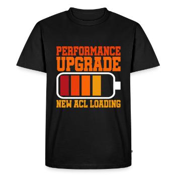 Mise à niveau des performances, nouvelle Acl Loading 4 - T-shirt Premium bio Homme - noir - Devant - Nico (187cm)