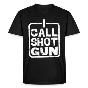 J’appelle Shotgun 5 - T-shirt Premium bio Homme - noir - Devant - Nico (187cm)