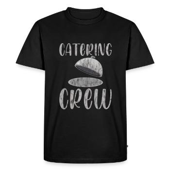 Équipe de restauration 4 - T-shirt Premium bio Homme - noir - Devant - Nico (187cm)