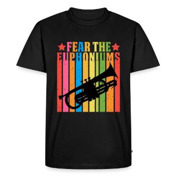 Fear The Euphoniums 4 - Men's Premium Organic T-Shirt - black - Front - Nico (187cm)