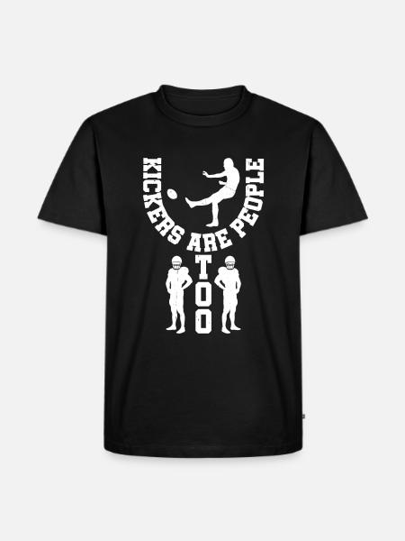 Kickers Are People Too 18 - Men's Premium Organic T-Shirt - black