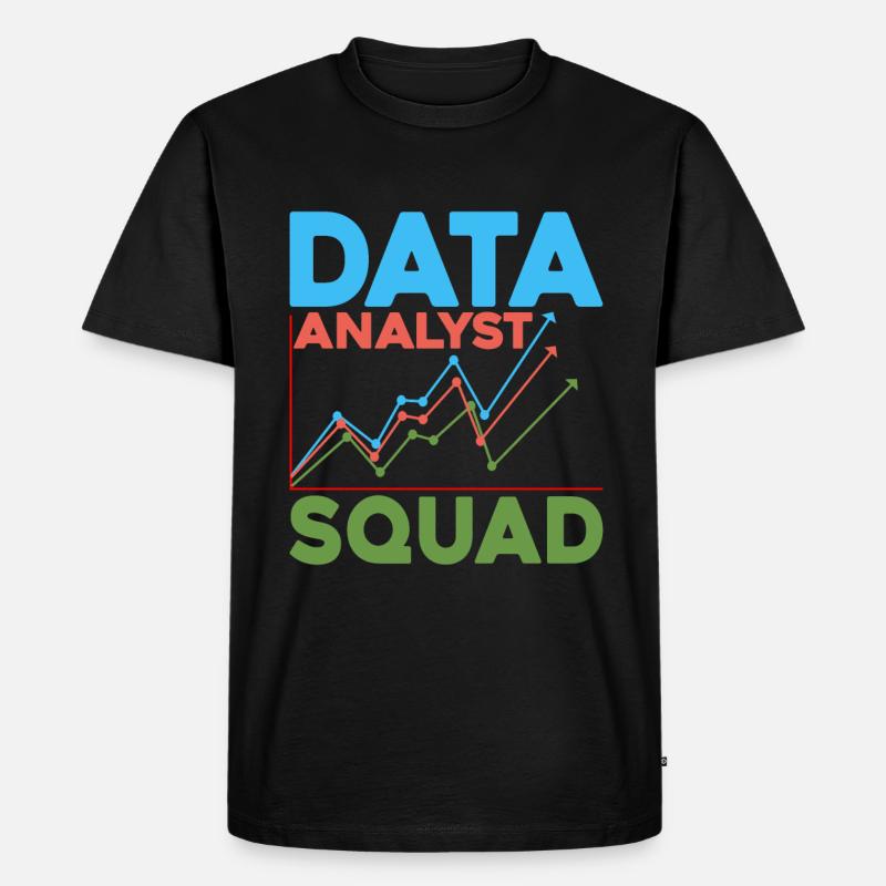 Data Analyst Squad 5 - Men's Premium Organic T-Shirt - black
