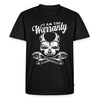Je suis la garantie 9 - T-shirt Premium bio Homme - noir - Devant - Nico (187cm)