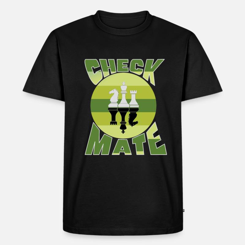 Pensez comme un maître d’échecs - T-shirt Premium bio Homme - noir