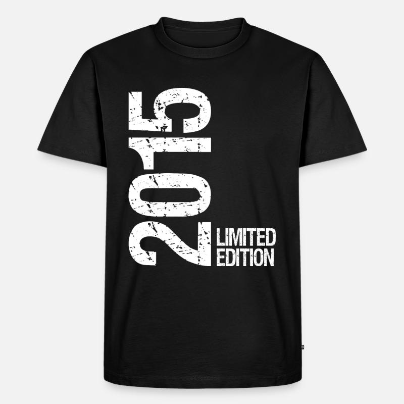 2015 limited edition - Männer Premium Bio T-Shirt - Schwarz
