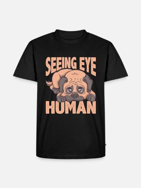 Seeing Eye Human 29 - Men's Premium Organic T-Shirt - black