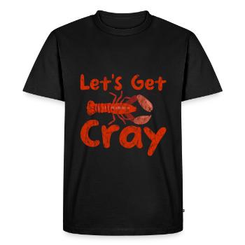 Let's Get Cray 3 - Men's Premium Organic T-Shirt - black - Front - Nico (187cm)