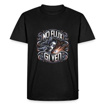 no flux given 10 - Men's Premium Organic T-Shirt - black - Front - Nico (187cm)