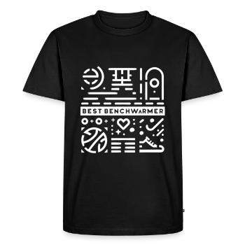 Meilleur chauffe-paillasse 6 - T-shirt Premium bio Homme - noir - Devant - Nico (187cm)