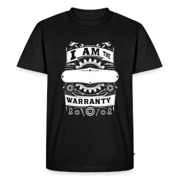 Je suis la garantie 48 - T-shirt Premium bio Homme - noir - Devant - Nico (187cm)