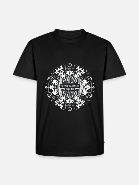 Puzzle Partners Squad 4 - Men's Premium Organic T-Shirt - black