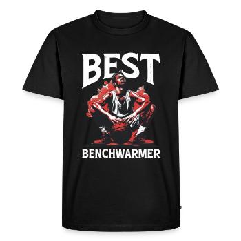 Meilleur chauffe-paillasse 11 - T-shirt Premium bio Homme - noir - Devant - Nico (187cm)