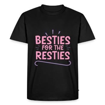 Meilleures amies pour les Resties 4 - T-shirt Premium bio Homme - noir - Devant - Nico (187cm)