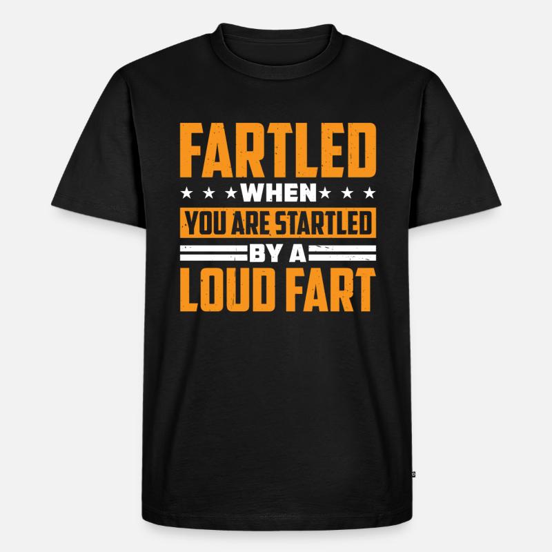 Fartled Definition Description 8 - Männer Premium Bio T-Shirt - Schwarz