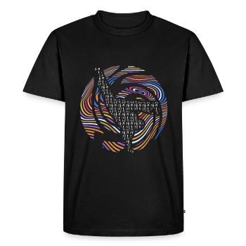 Capoeira Arts Martiaux Brésiliens Arts Martiaux - T-shirt Premium bio Homme - noir - Devant - Nico (187cm)