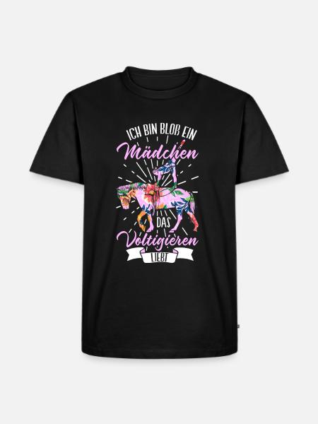 Voltigieren - Männer Premium Bio T-Shirt - Schwarz