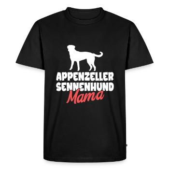Appenzeller Mountain Dog Cadeau Chiens - T-shirt Premium bio Homme - noir - Devant - Nico (187cm)