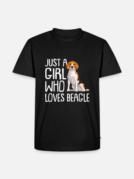 Beagle Gift Dogs - Men's Premium Organic T-Shirt - black