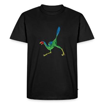 xxx Dinosaur Kids Dino Cadeau - T-shirt Premium bio Homme - noir - Devant - Nico (187cm)