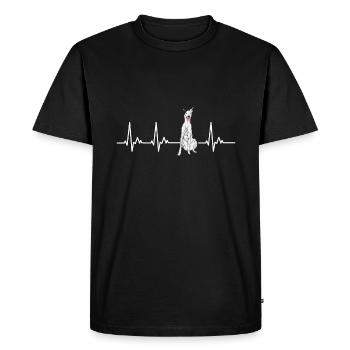 Galgo Espanol Hund Dog Hundehalter - Männer Premium Bio T-Shirt - Schwarz - Vorne - Nico (187cm)